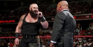 It wasn't so long ago that Kurt Angle and Braun Strowman weren't friends