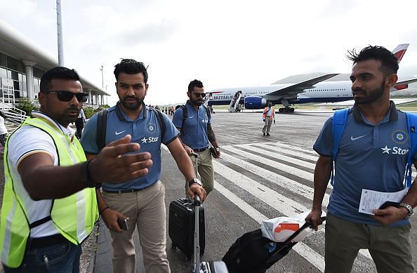 do indian cricketers travel business class