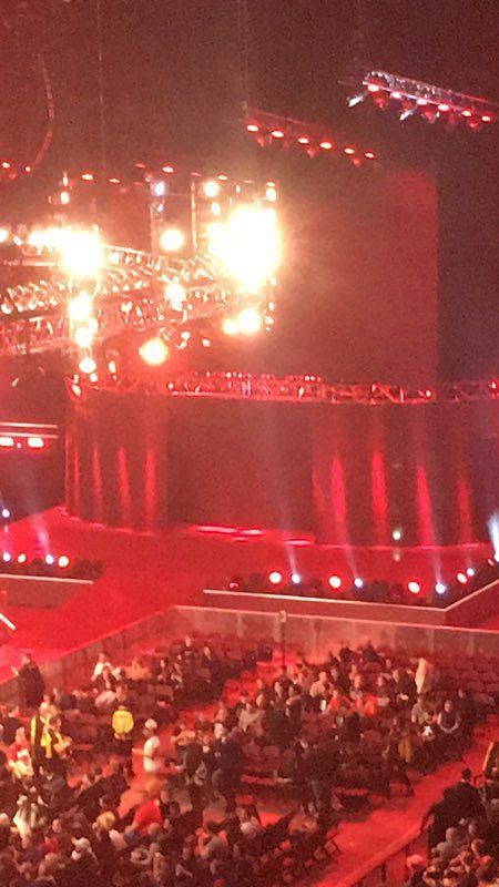 The stage is set for Monday Night Raw in the UK