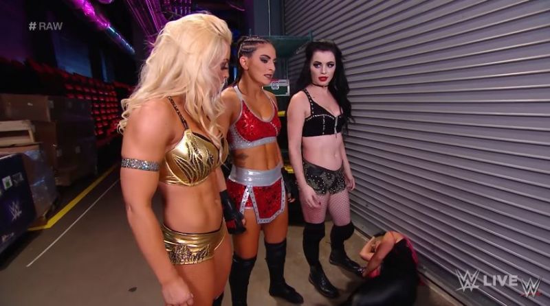 Paige Mandy Rose Sonya Deville