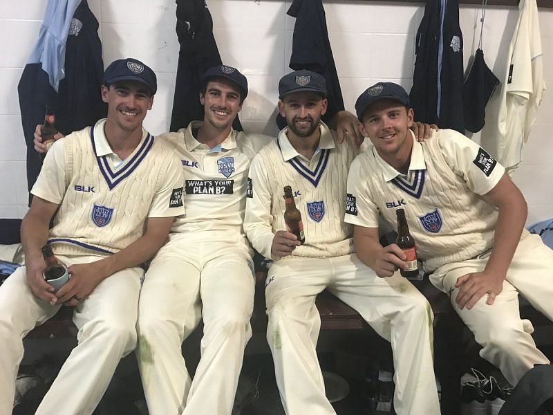 Australia&#039;s New South Wales bowling quartet 