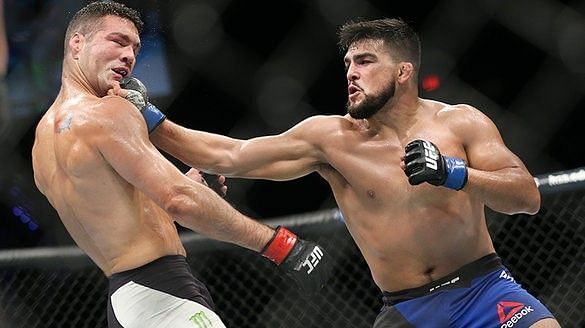 Kelvin Gastelum (Right) has turned into one of the UFC&#039;s best strikers today