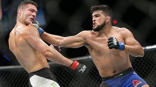 Kelvin Gastelum (Right) has turned into one of the UFC's best strikers today