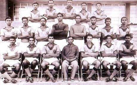 The Indian Football Team -1950s 