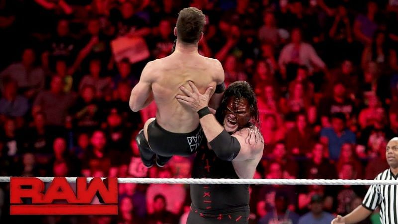Kane was out to end Balor&#039;s career before Strowman came out to make the save.