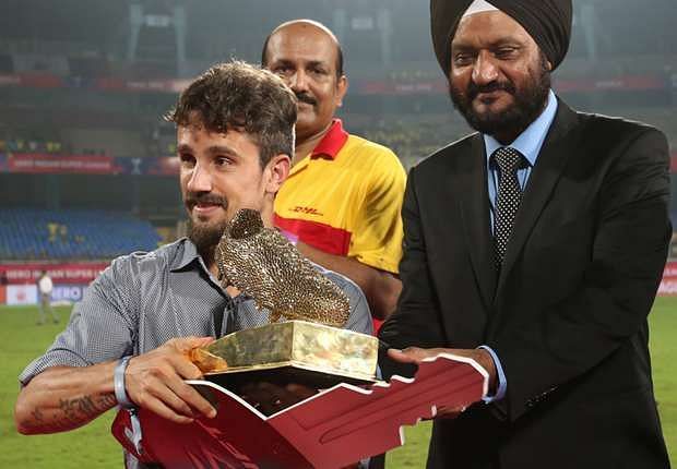 Marcelinho won the Golden Boot award last season