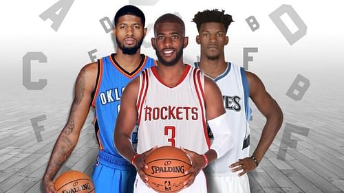 Paul George, Chris Paul, Jimmy Butler