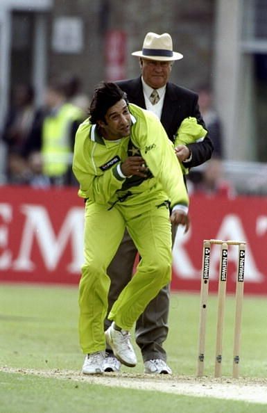 Wasim Akram of Pakistan