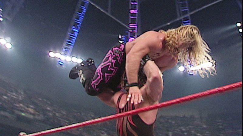 Kane isn&#039;t exactly explaining his renewed focus on quality education to Chris Jericho here