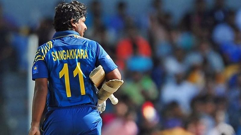 Sangakkara wore the number 11 on his back for most part of his career