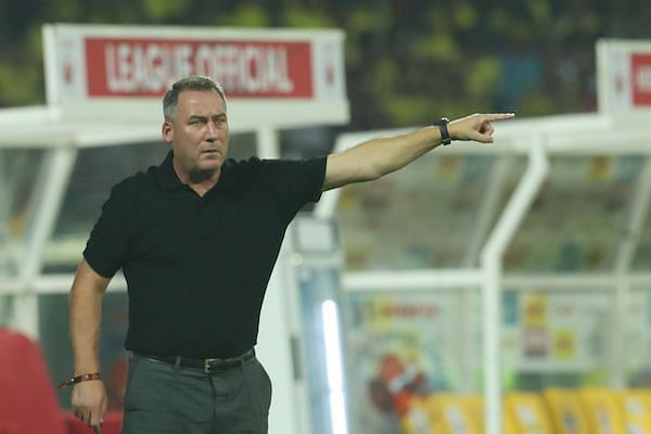 Rene Muelensteen cut a frustrating figure on the Kerala Blasters bench