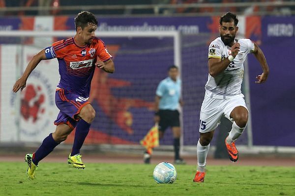The Pune side missed a number of opportunities to score (Image: ISL)
