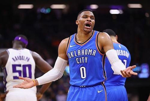 Oklahoma City Thunder v Sacramento Kings