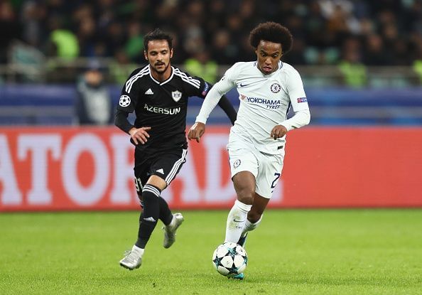 Qarabag FK v Chelsea FC - UEFA Champions League