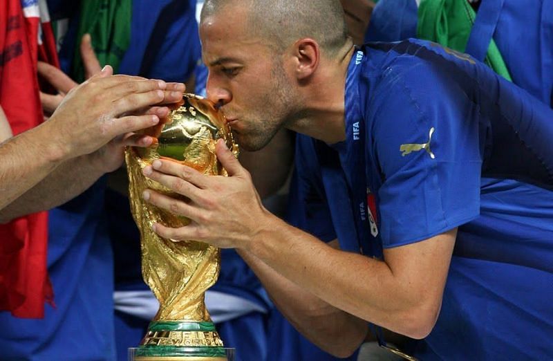 Del Piero won the World Cup with Italy