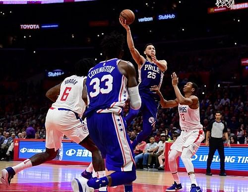 Philadelphia 76ers v Los Angeles Clippers