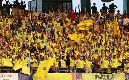 The Kerala Blasters fans are known to be fiercely loyal to their side