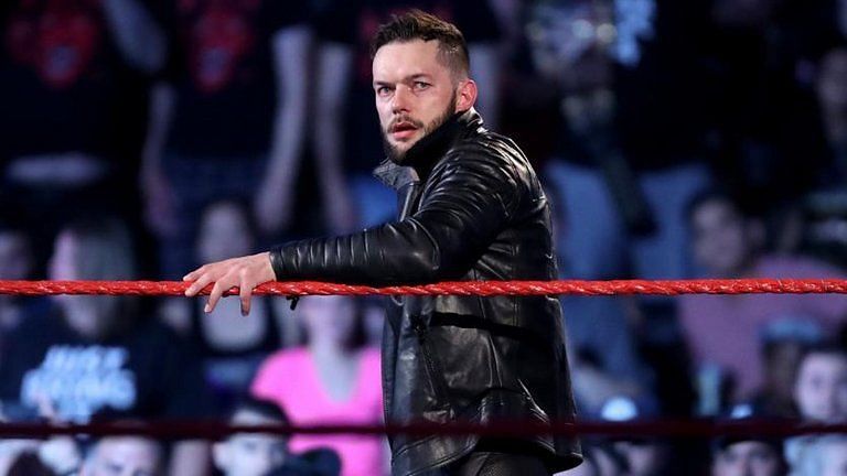 Finn Balor entering the ring