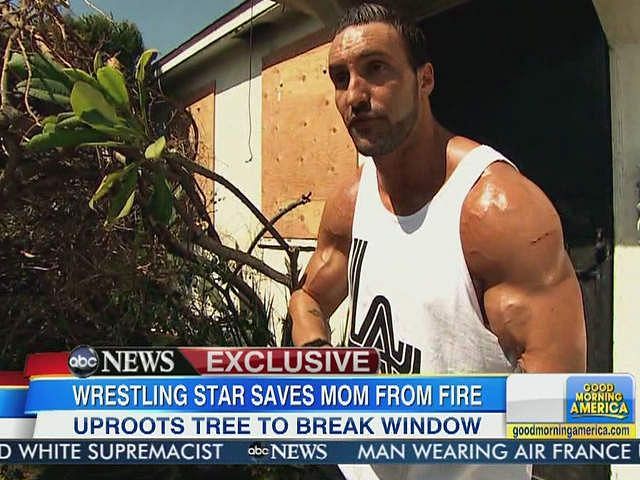 Chris Masters took matters into his own hands to save his mother 