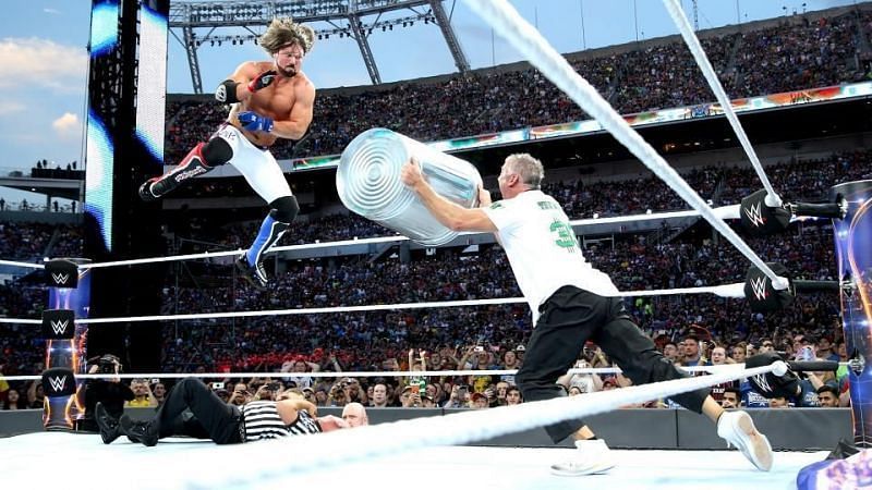 Styles and Shane-O-Mac Rocked Wrestlemania