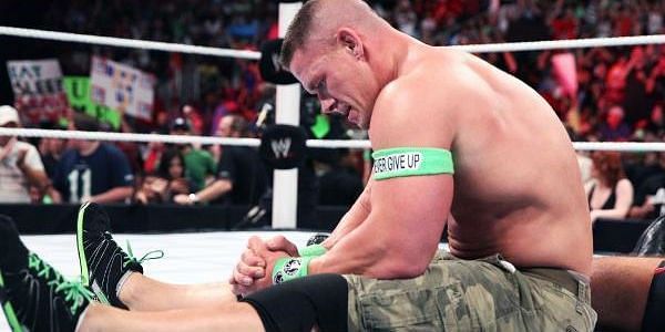 Cena&#039;s been hurt numerous times