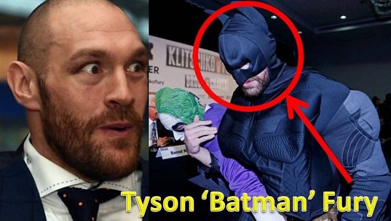 Tyson Fury once famously cut a promo as Batman; hyping his Heavyweight Championship match against Wladimir Klitschko