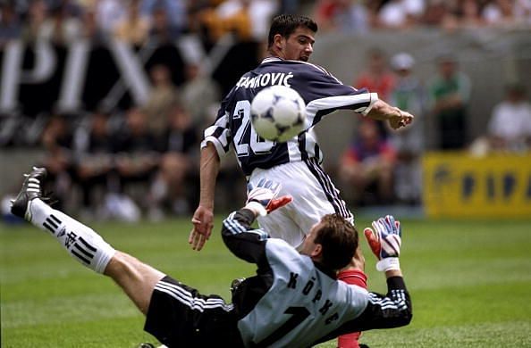 Dejan Stankovic and Andreas Kopke