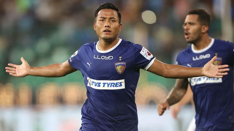 Jeje Lalpekhlua and Raphael Augusto will once again don Chennaiyin colours in 2017