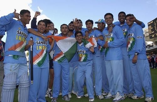 India Celebrate win
