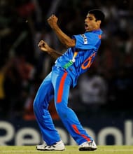 Nehra played a vital role in India's semi-final win over Pakistan in the 2011 World Cup