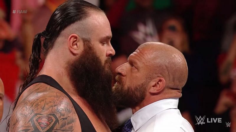 Braun Strowman Triple H