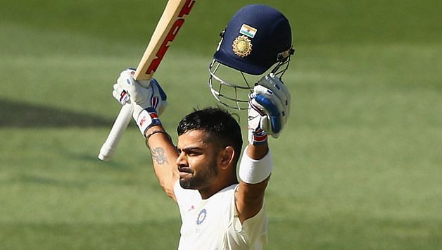 Image result for Kohli  141 vs Australia &acirc; Adelaide (2014)