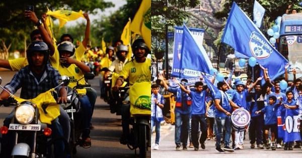 Both Bengaluru FC and Kerala Blasters fans have been at each other, even before the two sides have played even a single match.