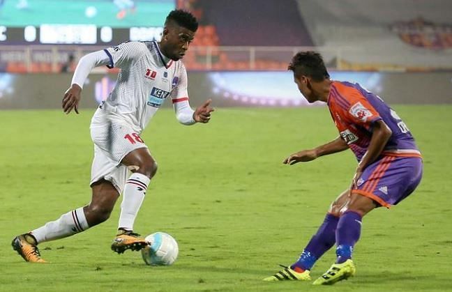 The Delhi Dynamos were unable to break quickly from defence. (Photo: ISL)