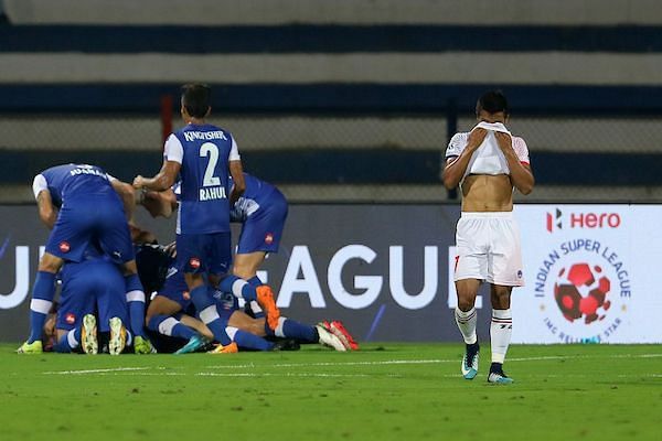 Delhi were disappointing on the night. (Photo: ISL)