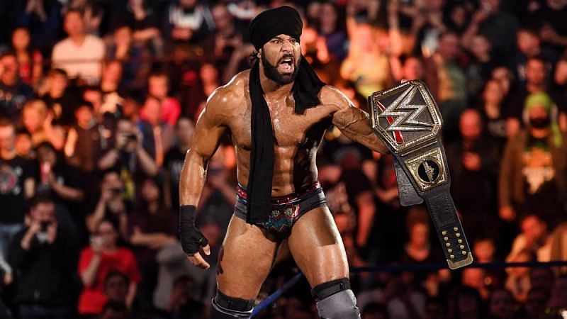 Jinder Mahal lost the WWE Championship in a match against AJ Styles