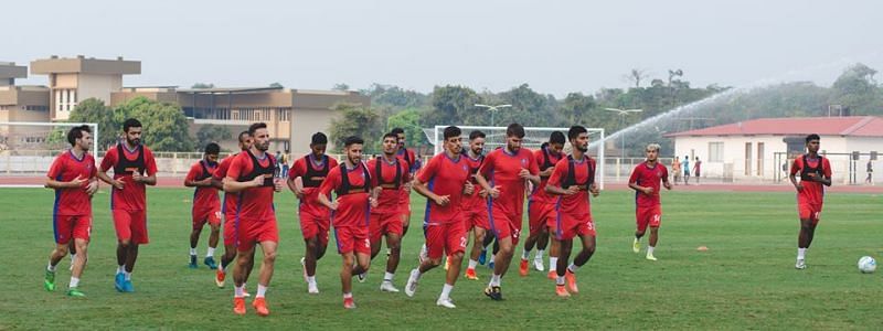 FC Goa&#039;s training kit