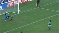 O'Leary sends the goalkeeper the wrong way to put Ireland into the World Cup quarter-finals