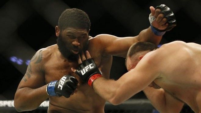 Curtis Blaydes finished Oleksiy Oliynik