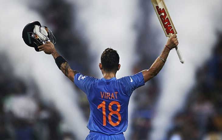 The number &#039;18&#039; has become synonymous with Kohli