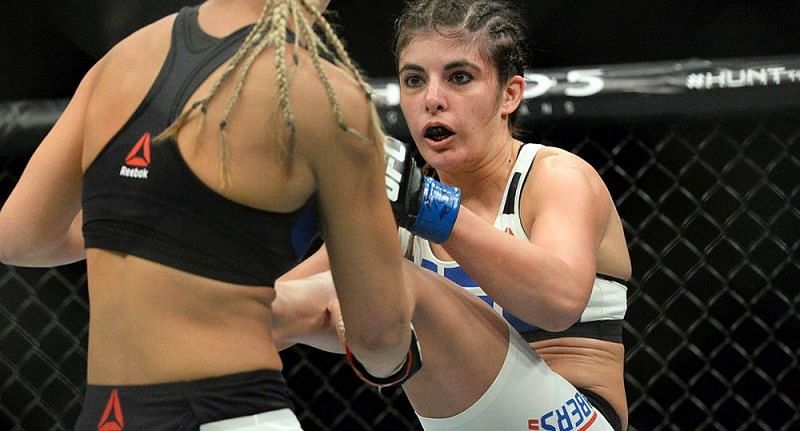 Alex Chambers works her way toward the upper echelon of the UFC Women&#039;s Strawweight Division