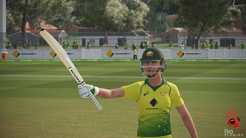 The game also features the Australian and English women&#039;s cricket teams