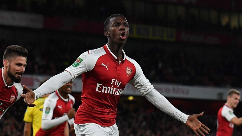 Young starlet Eddie Nketiah may get the nod to start tonight