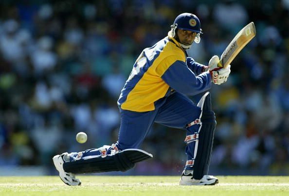 Aravinda De Silva in action