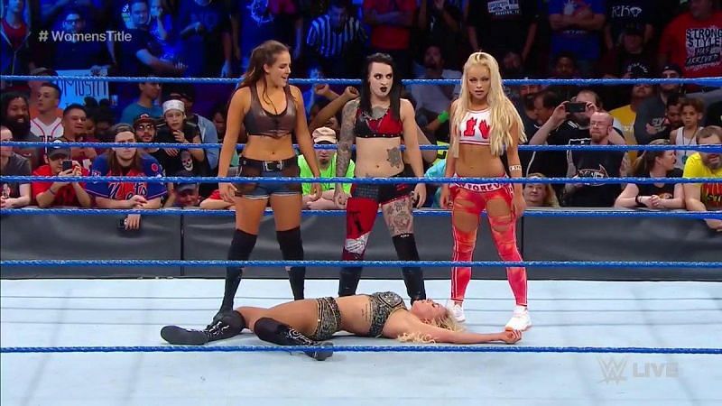 Sarah Logan, Ruby Riot and Liv Morgan made an impactful debut on SmackDown Live