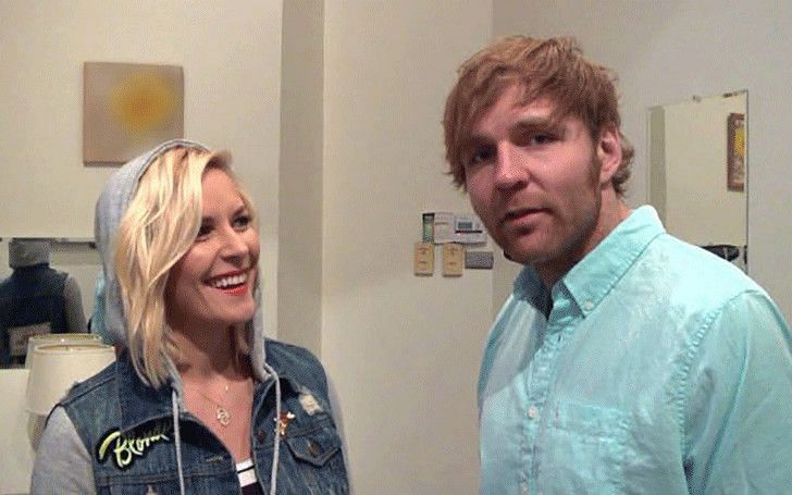 Dean Ambrose and Renee Young had an improptu wedding cermony 