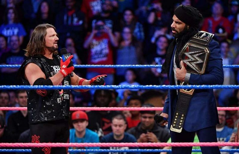 AJ Styles will look to end Jinder Mahal&#039;s reign as World Champion this Tuesday