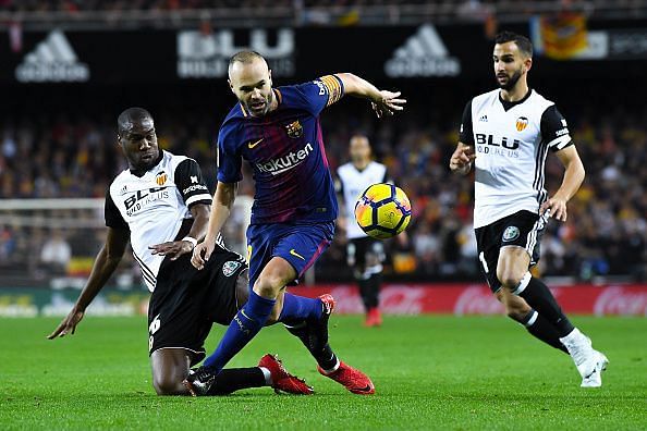 Valencia 1-1 Barcelona: Player Ratings