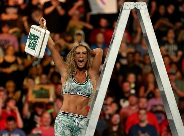 Carmella Money in the Bank cash in