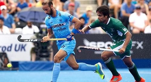 Ramandeep Singh (L) will have to be at his best for India to have an upper hand in the finals